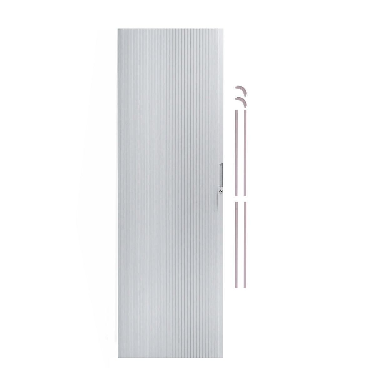 Porta a Soffietto per Doccia  – Grigio