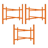 Cavalletti Porta Malta x3 – Altezza 500 mm in Acciaio Pieghevole