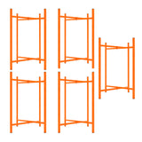 Cavalletti Porta Malta x5 – Altezza 750 mm in Acciaio Pieghevole