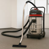 Aspirapolvere industriale 80L secco/umido con tubo flessibile da 5 m