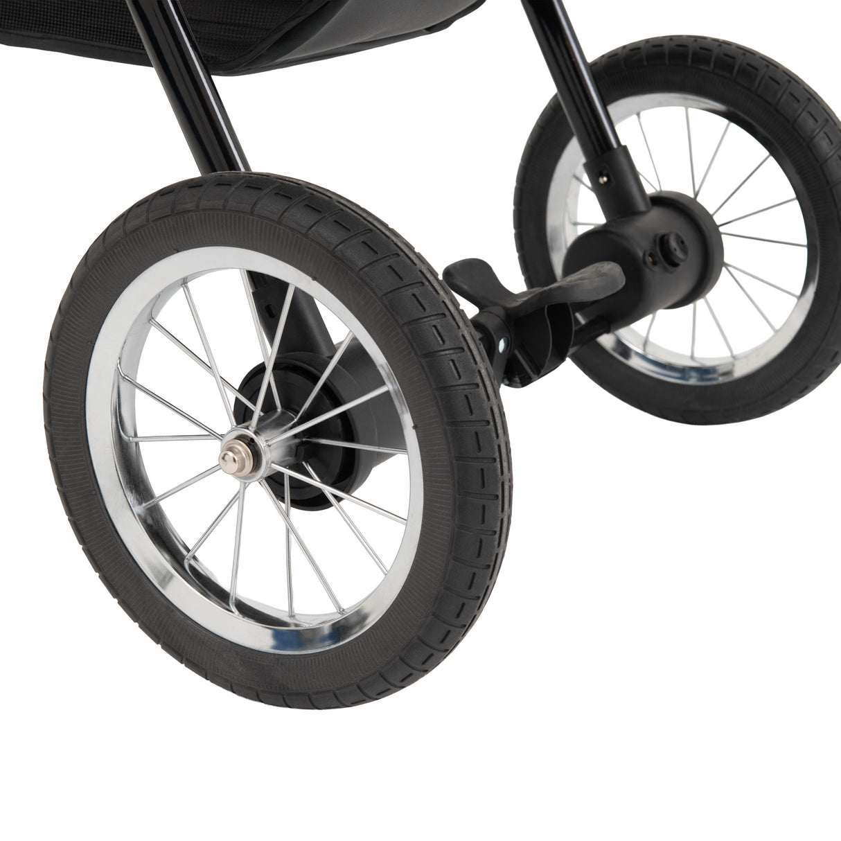 Passeggino Jogger per Animali Pieghevole - Nero