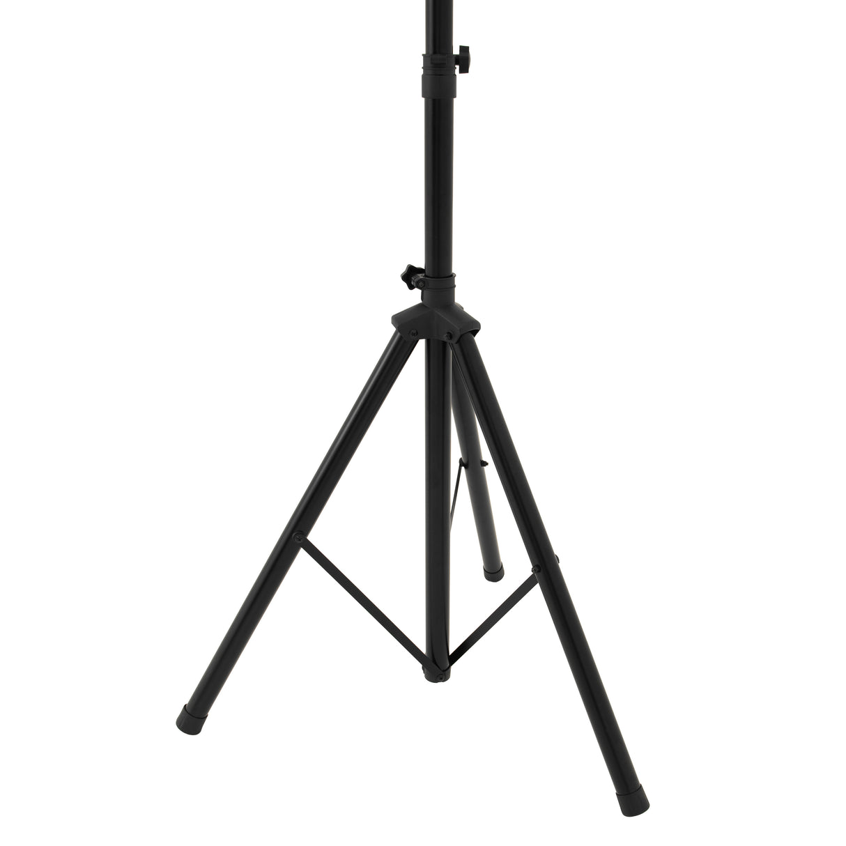 Supporto regolabile in metallo nero per bersaglio freccette, con treppiede stabile e finiture lisce, ideale per uso interno ed esterno