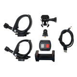Kit aste aspiratore grondaie con telecamera 4K, zoom 4x e accessori inclusi