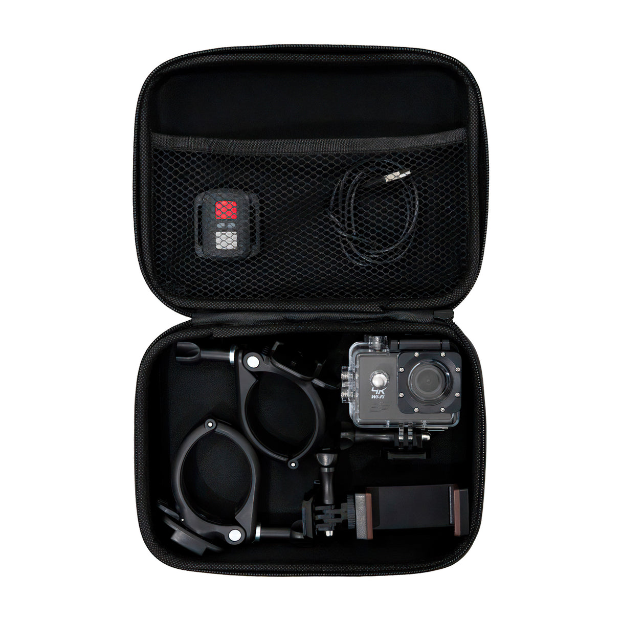 Kit aste aspiratore grondaie con telecamera 4K, zoom 4x e accessori inclusi