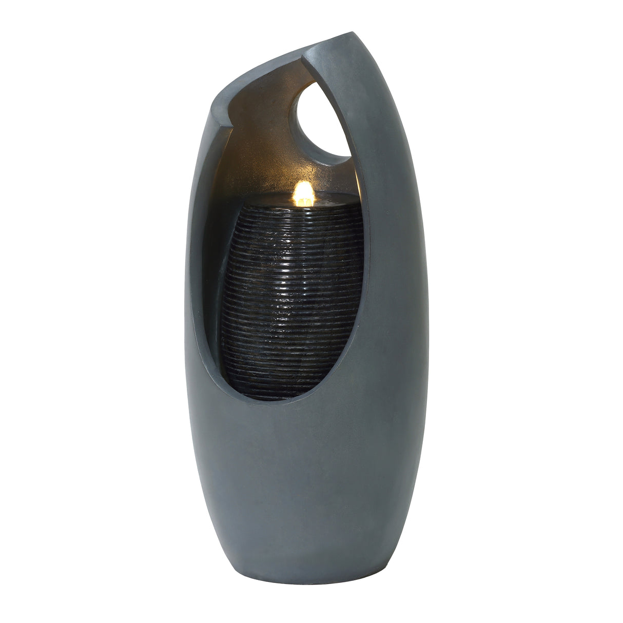 Fontana da Giardino Elettrica Cascata LED Pompa Radiant Falls