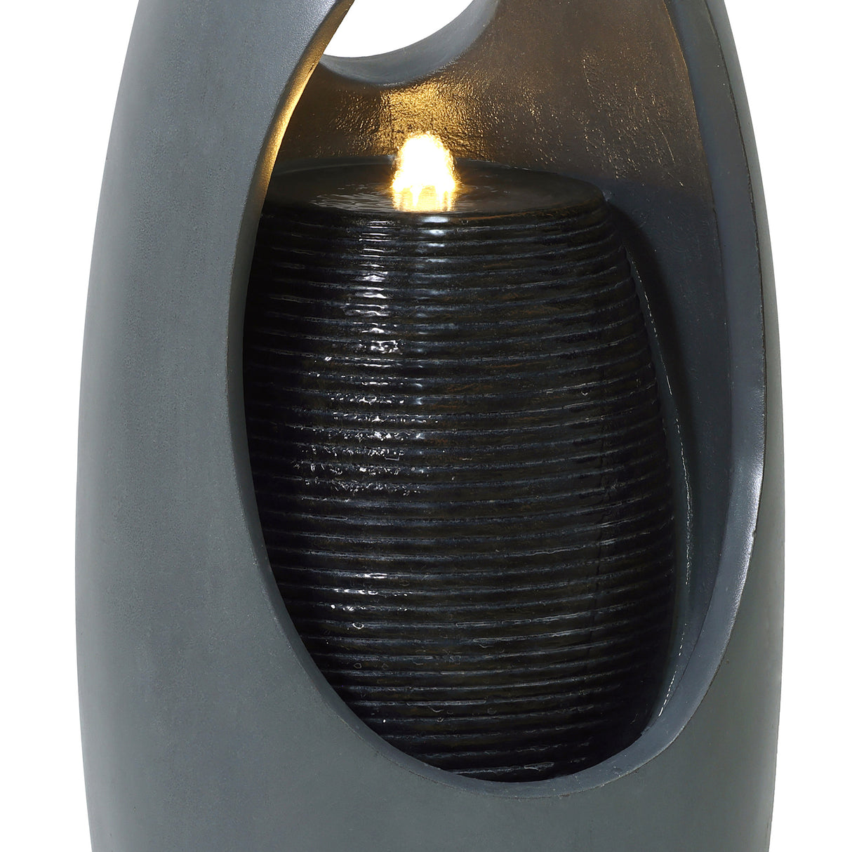 Fontana da Giardino Elettrica Cascata LED Pompa Radiant Falls