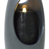 Fontana da Giardino Elettrica Cascata LED Pompa Radiant Falls