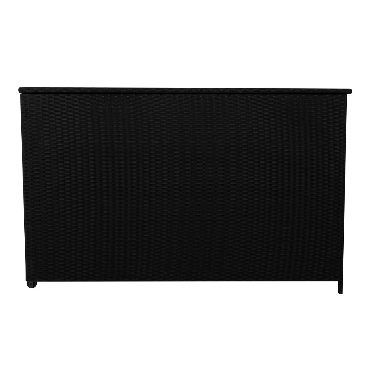 Box Contenitore in Rattan 996L per Cuscini - Nero