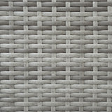 Set Angolare in Rattan 9 Posti con Tavolo in Polywood – Grigio con Cuscini Grigi