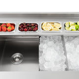 Postazione Bar Cocktail Premium in Acciaio Inox