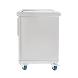Carrello Portaghiaccio 80 cm - Capacità 86 L