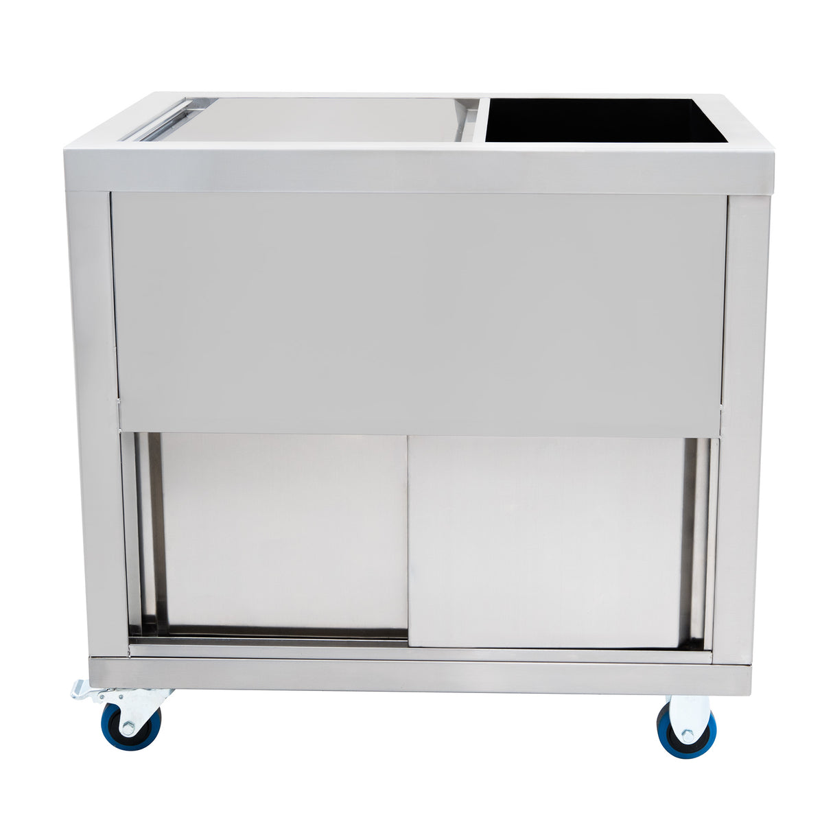 Carrello Portaghiaccio 80 cm - Capacità 86 L
