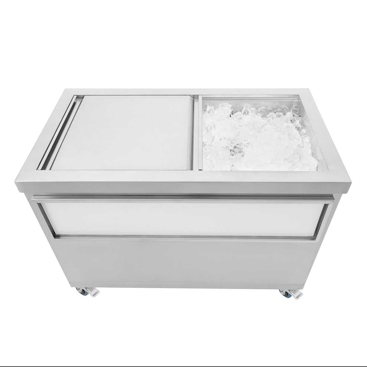 Carrello Portaghiaccio 100 cm - Capacità 109 L