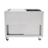 Carrello Portaghiaccio 100 cm - Capacità 109 L