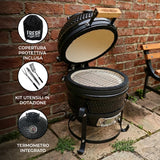 Kamado BBQ Grill – 13” (33 cm)