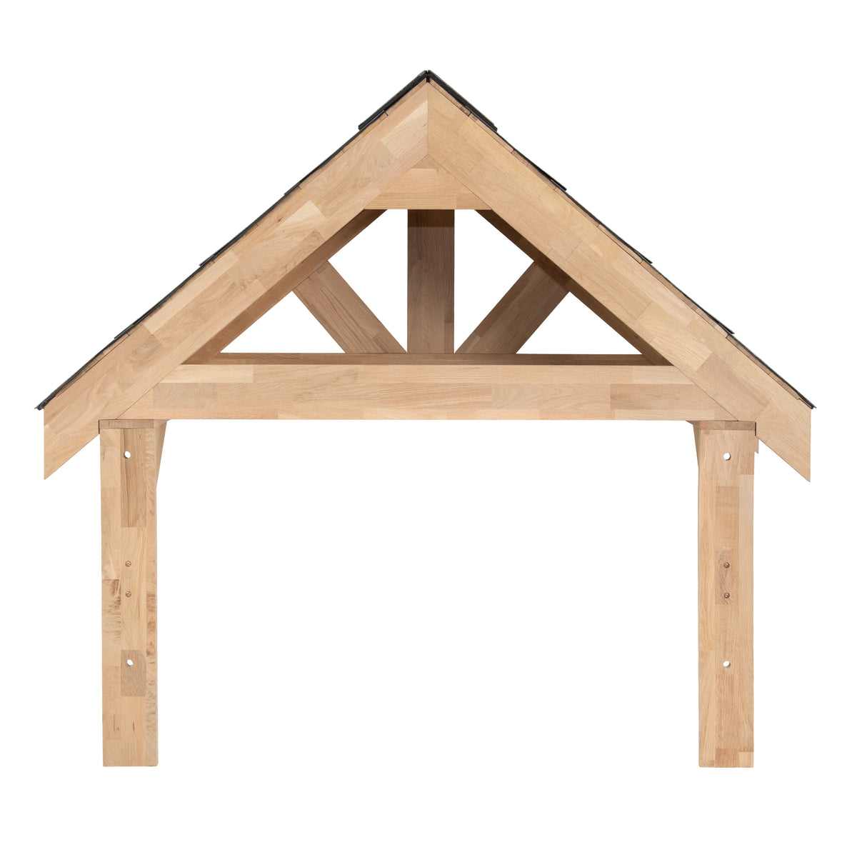 Tettoia Portico Rovere Massello 1250 mm