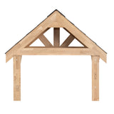 Tettoia Portico Rovere Massello 1250 mm