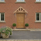 Tettoia Portico Rovere Massello 1250 mm