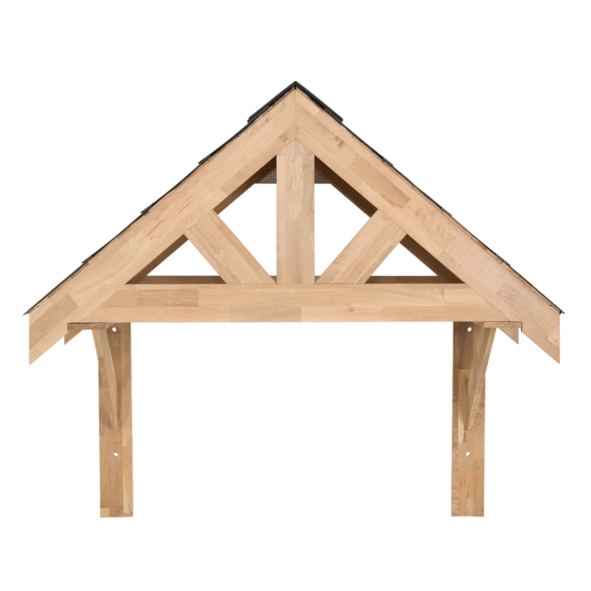 Tettoia Portico Rovere Massello 1250 mm