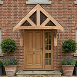 Tettoia Portico Rovere Massello 1400 mm