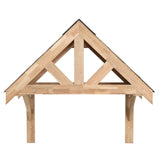 Tettoia Portico Rovere Massello 1400 mm