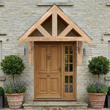 Tettoia Portico Rovere Massello 1400 mm