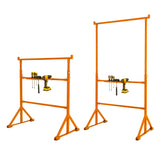 Cavalletti da Lavoro x2 + Supporti Tavola Malta 75 cm x3