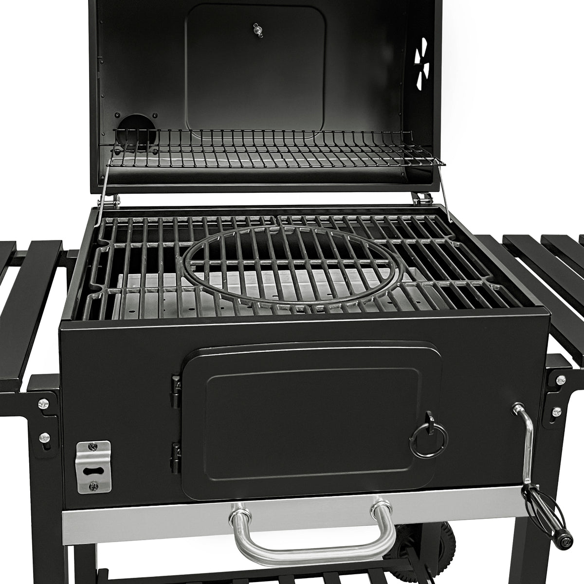 Barbecue BBQ XL a Carbone con Affumicatore - view 3