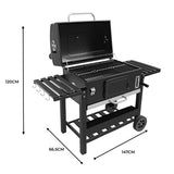 Barbecue BBQ XXL a Carbone con Affumicatore - view 5