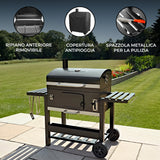 Barbecue BBQ XXL a Carbone con Affumicatore - view 14