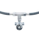 Lavabo in Acciaio Inox 120 cm da Parete
