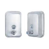 Lavabo in Acciaio Inox 120 cm da Parete