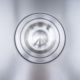 Lavabo in Acciaio Inox 120 cm da Parete