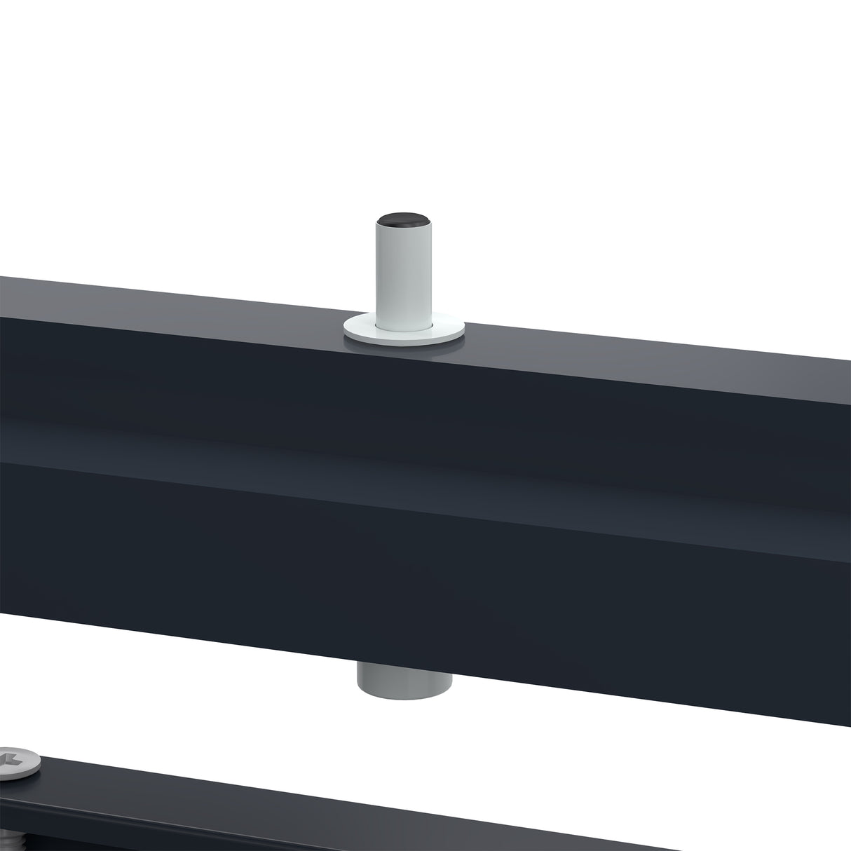 Copribidone Doppio 240 L Acciaio Zincato Antracite Effetto Legno