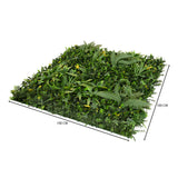 Pannello Parete Vegetale Artificiale Ayla x2 - 100 x 100 cm