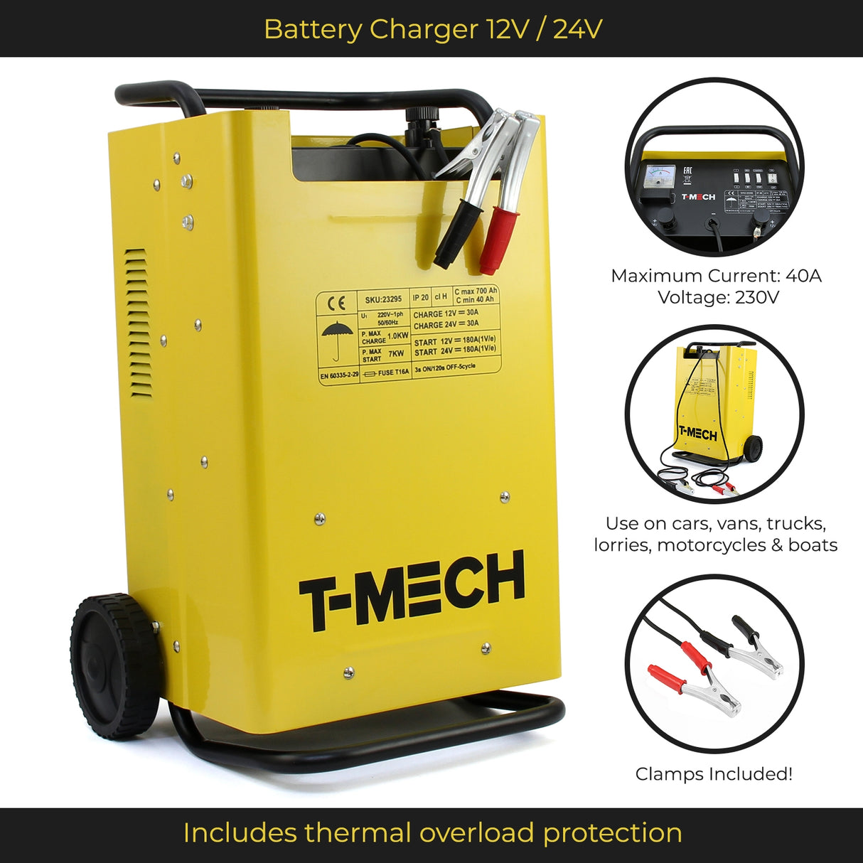 Carica e Avvia Batterie T-Mech