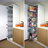 Dispensa da cucina estraibile KuKoo con chiusura ammortizzata – altezza 170-195 cm