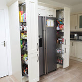 Dispensa da cucina estraibile KuKoo con chiusura ammortizzata – altezza 170-195 cm