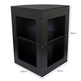 Set Gemini con 3 Banconi da Negozio e Reception Nero Elegante