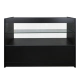 Set Gemini con 3 Banconi da Negozio e Reception Nero Elegante