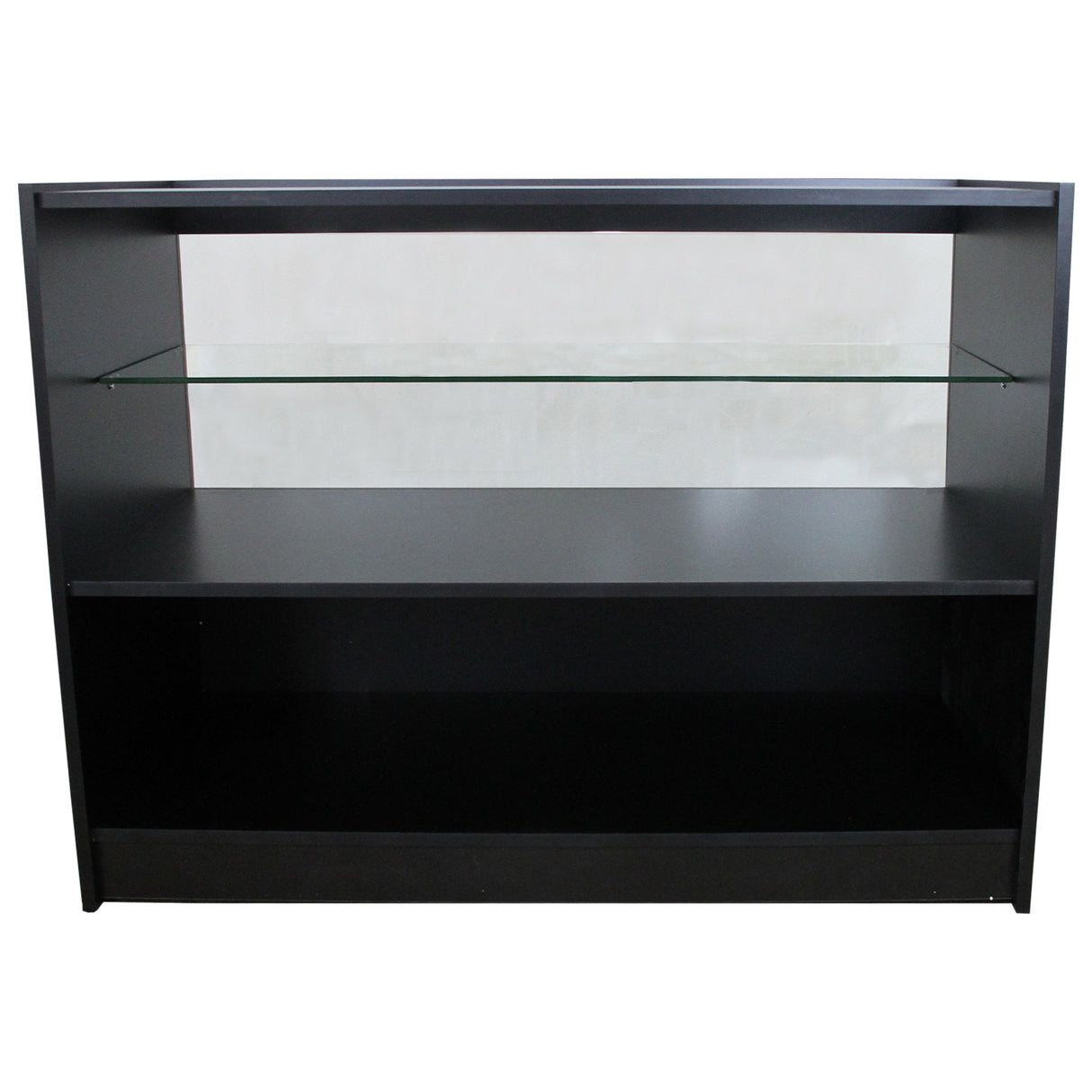 Set Gemini con 3 Banconi da Negozio e Reception Nero Elegante