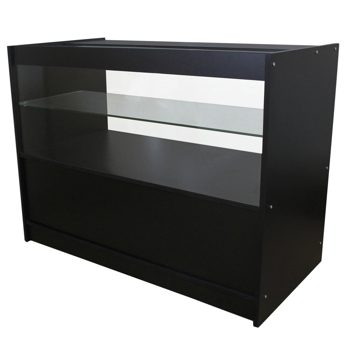 Set Gemini con 3 Banconi da Negozio e Reception Nero Elegante