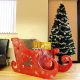 Slitta di Babbo Natale in MDF