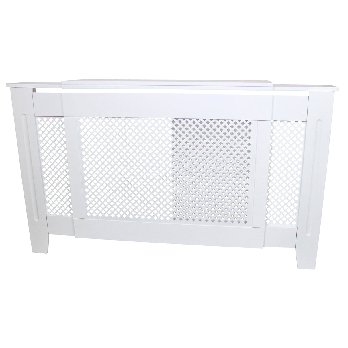 Copritermosifone Regolabile in MDF Bianco 1400mm - 1920mm