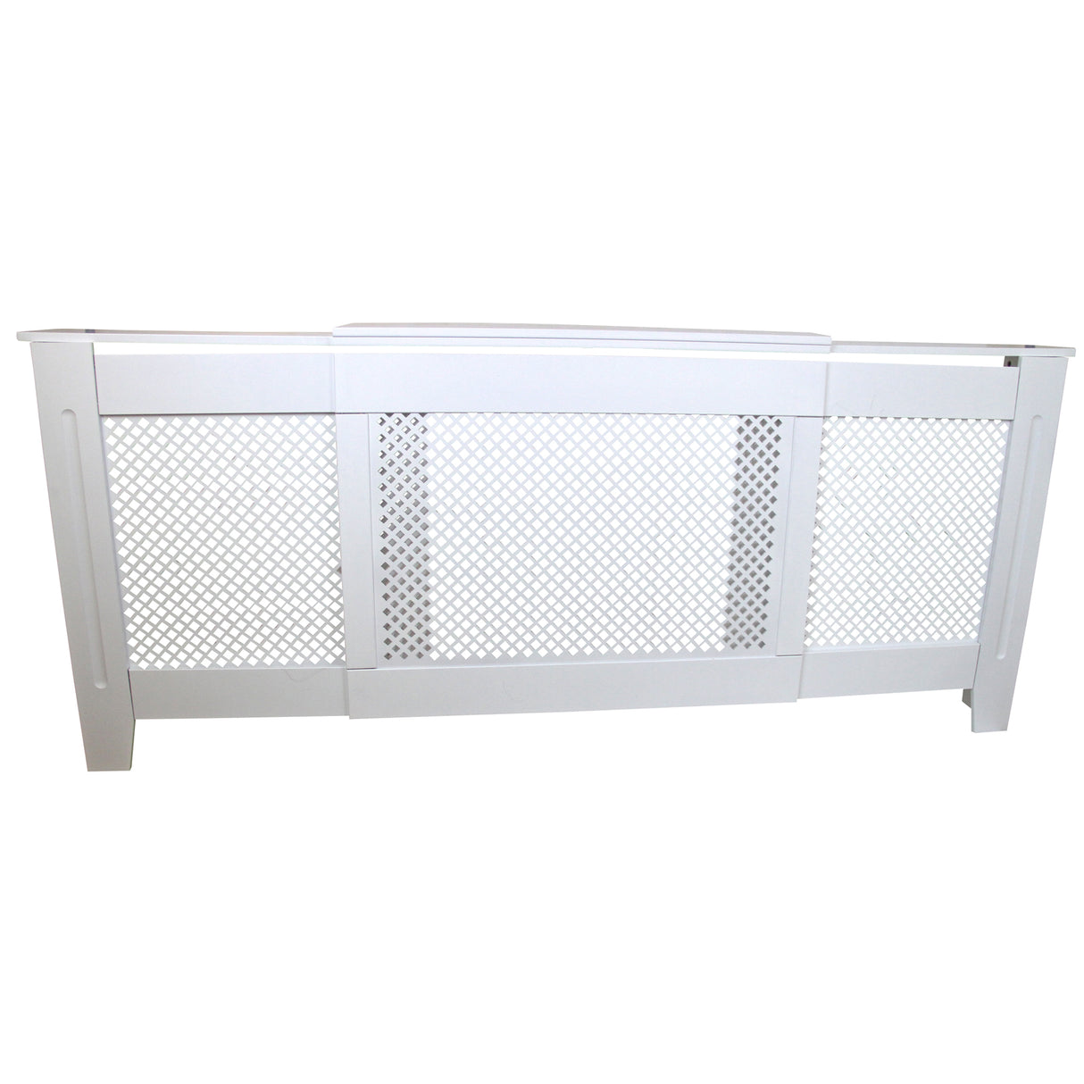 Copritermosifone Regolabile in MDF Bianco 1400mm - 1920mm