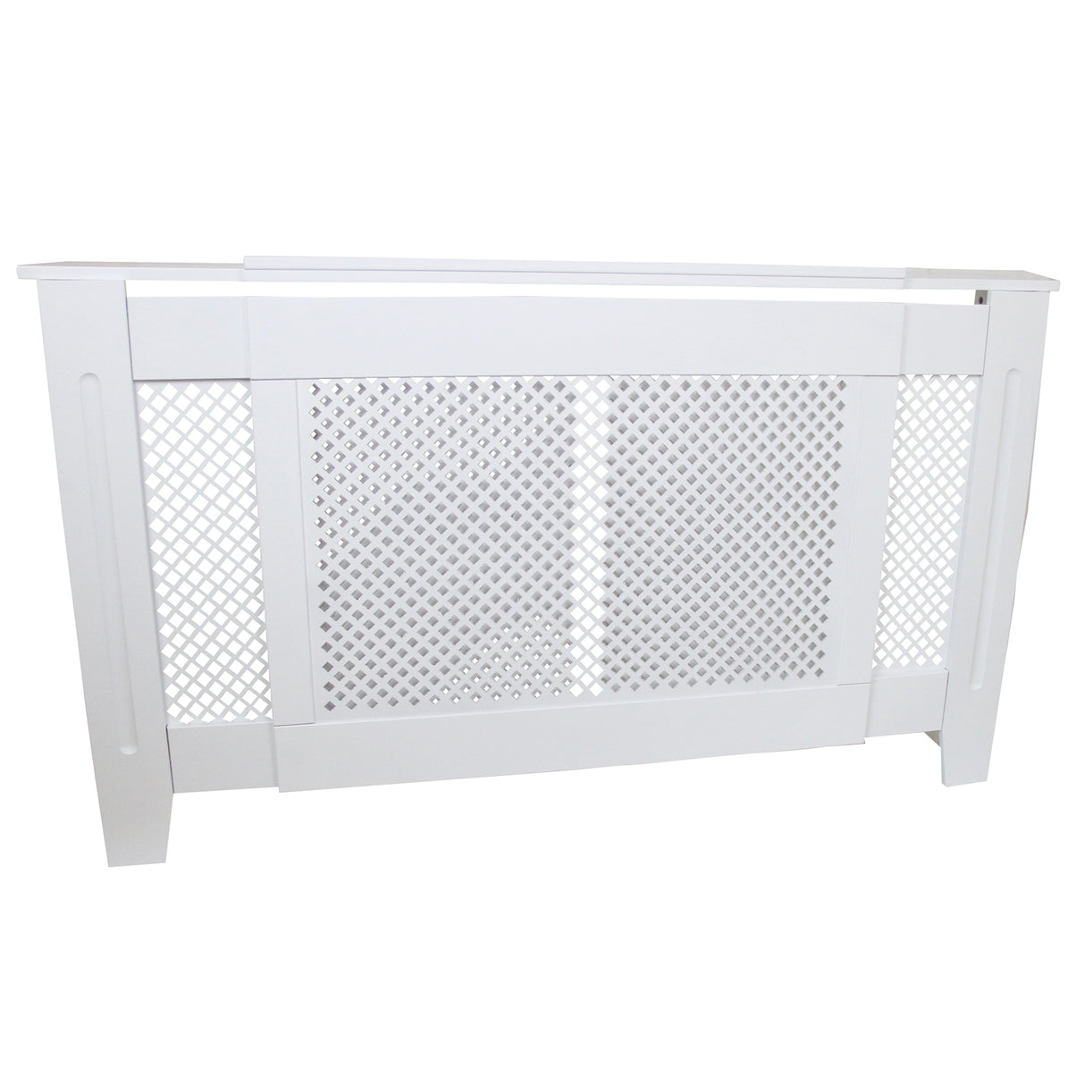 Copritermosifone Regolabile in MDF Bianco 1400mm - 1920mm