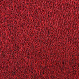 20 Quadrotte di Moquette 50x50cm 5mq in Rosso Scarlatto