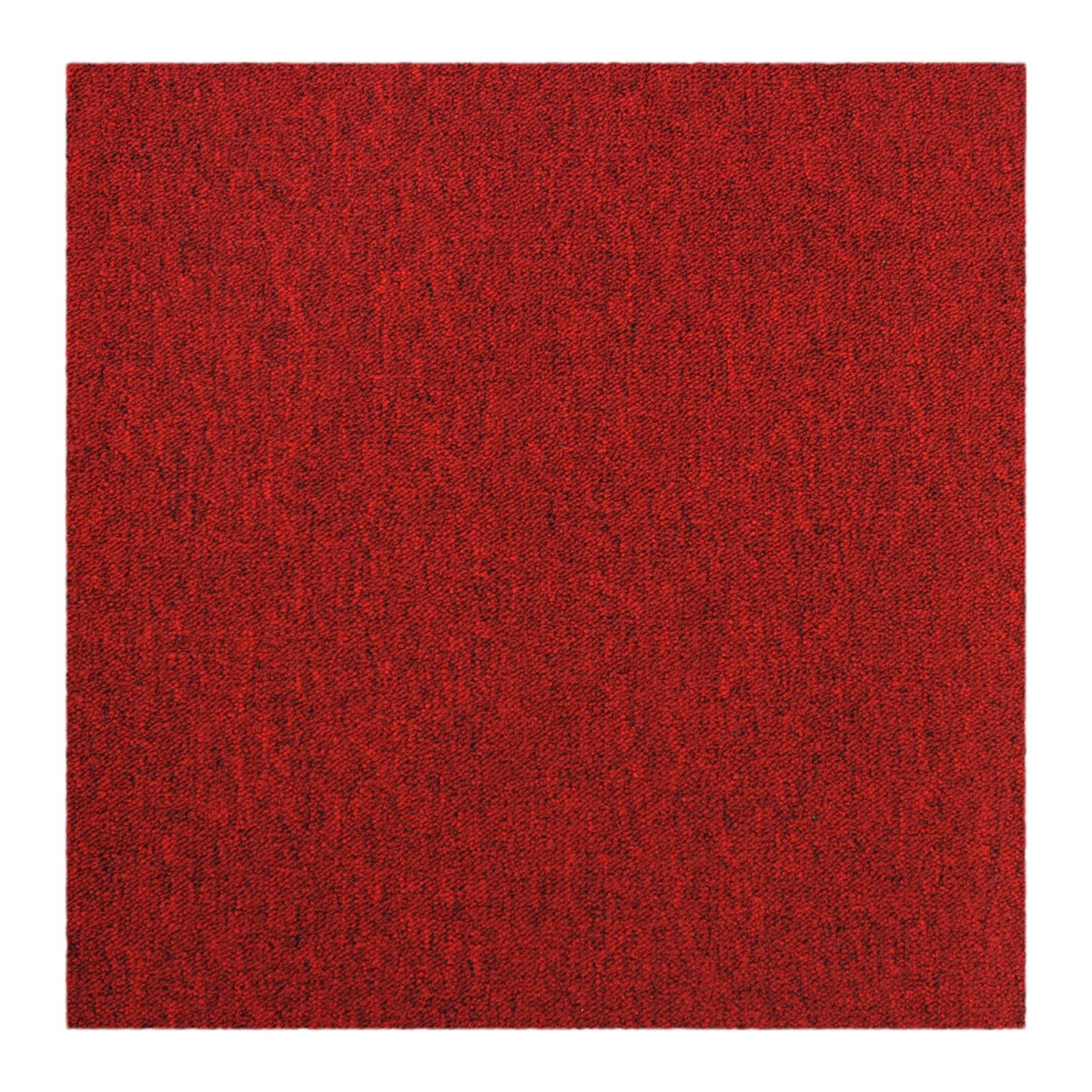 20 Quadrotte di Moquette 50x50cm 5mq in Rosso Scarlatto