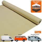 Rivestimento per moquette beige per furgoni, con 5 bombolette adesive, ideale per camper e roulotte, copertura di 11m²