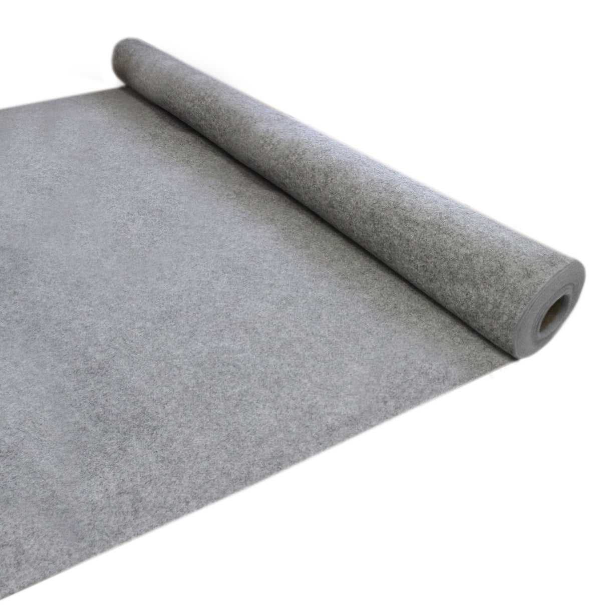 Rivestimento grigio fumo per furgone, materiale morbido e resistente, arrotolato su un lato, ideale per VW Caddy e protezione interna